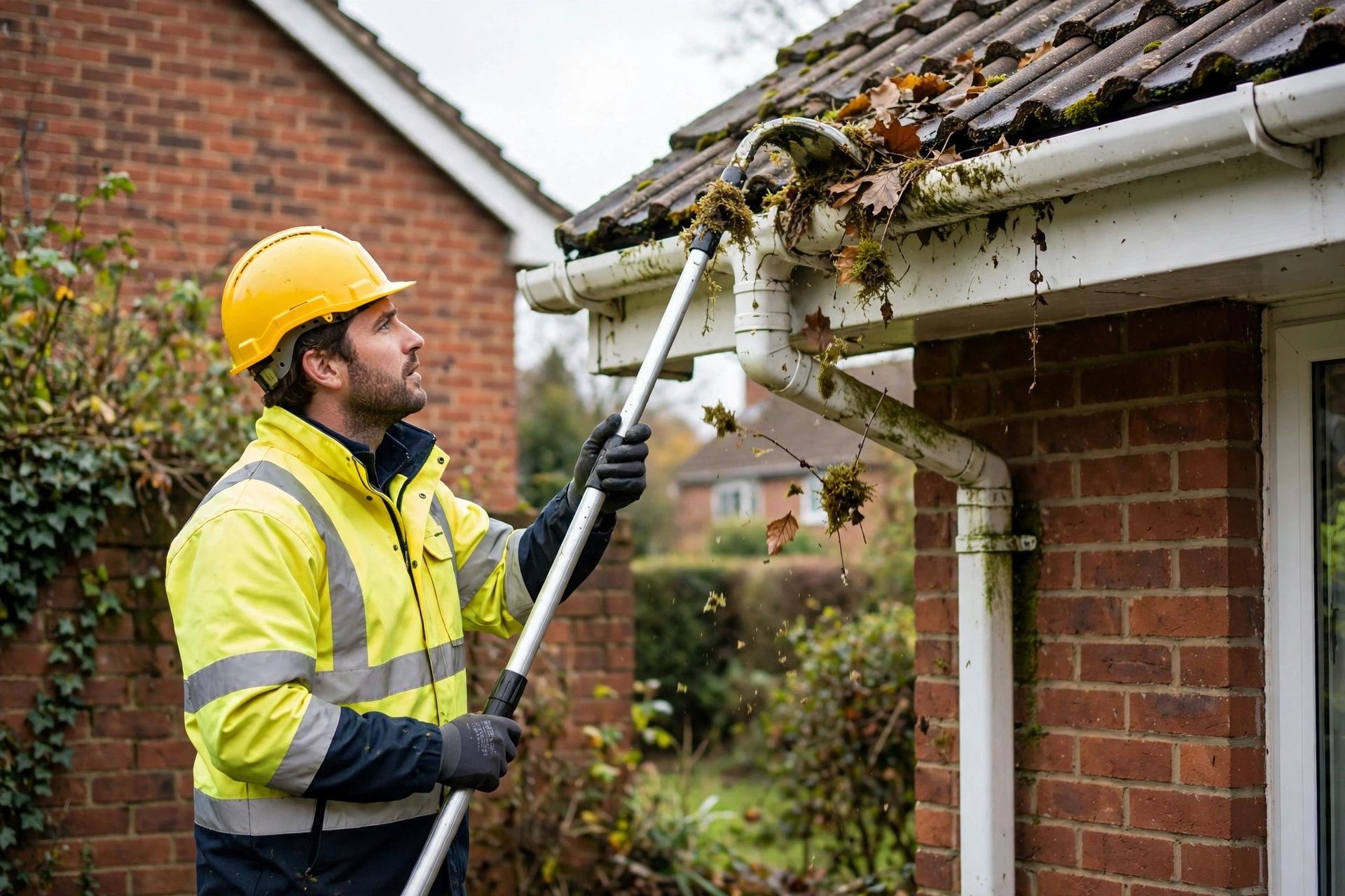 Gutter and fascia cleaning Stoke
